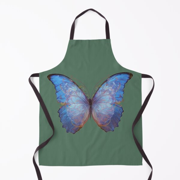 Item preview, Luminous Fantasy / Fantasy Art / Morpho Menelaus / Blue Butterfly designed and sold by haRexia.