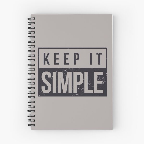 Item preview, Keep It Simple designed and sold by AwesomeProject.