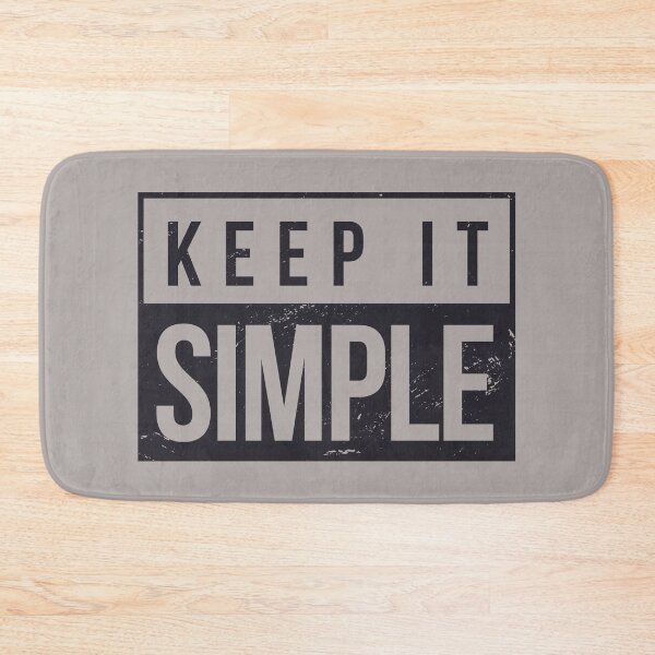 Item preview, Keep It Simple designed and sold by AwesomeProject.