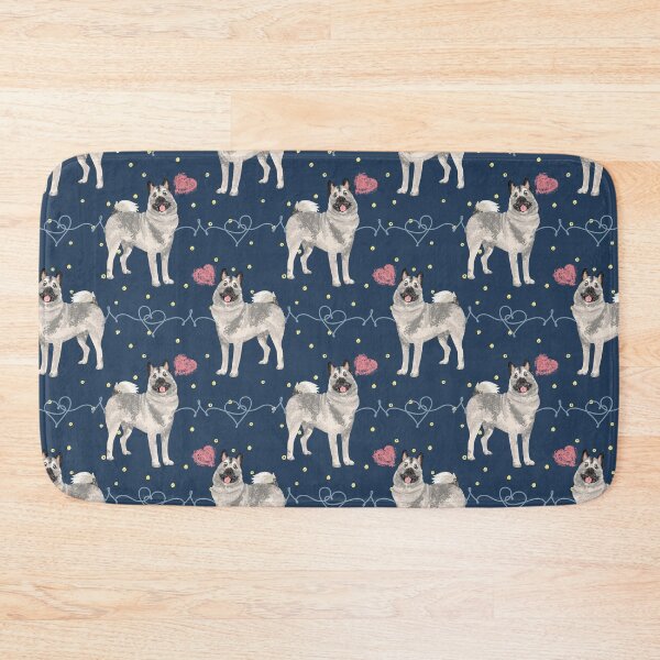 Item preview, Love Norwegian Elkhound Dog  designed and sold by Lulupainting.