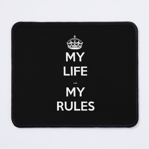 Item preview, my life my rules designed and sold by many2022.
