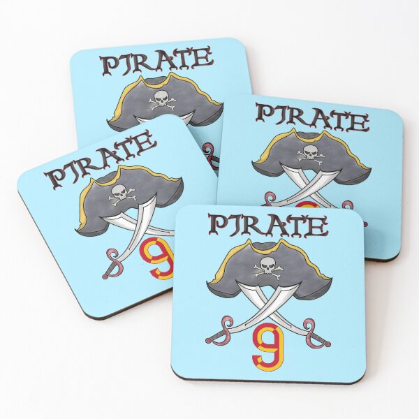 Aperçu de l'œuvre Anniversaire de 9 ans, Pirate créée et vendue par dalypdesign.
