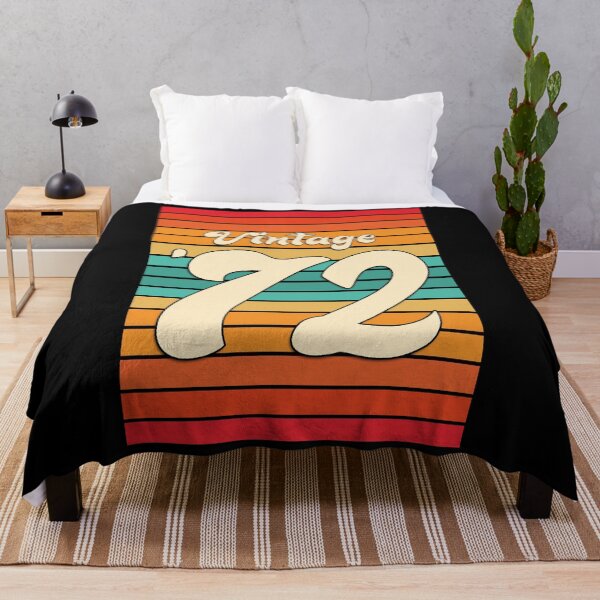 Item preview, Retro Sunset Vintage '72 Big 50th Birthday designed and sold by PeachesMommy.