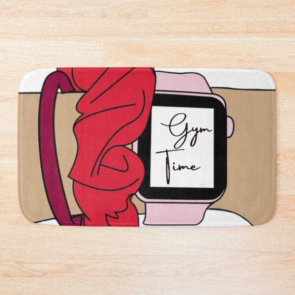 Item preview, Gym time Fitness girl quote smartwatch designed and sold by soniaaseguin.