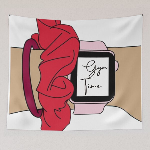 Item preview, Gym time Fitness girl quote smartwatch designed and sold by soniaaseguin.