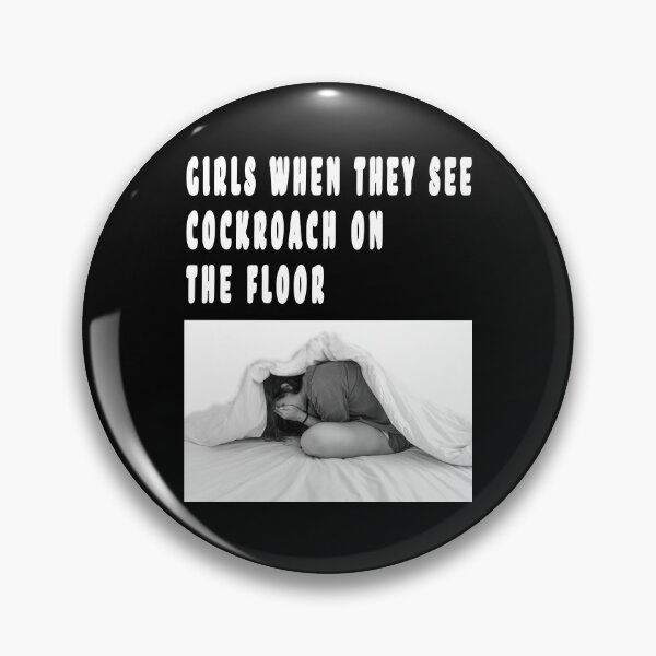 Item preview, GIRLS WHEN THEY SEE COCKROACH ON THE FLOOR designed and sold by GOLDFAMILYSHOP.