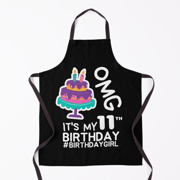 Item preview, OMG It's My 11th Birthday Shirt | 11 year old Birthday Cake Premium T-Shirt designed and sold by world-of-things.
