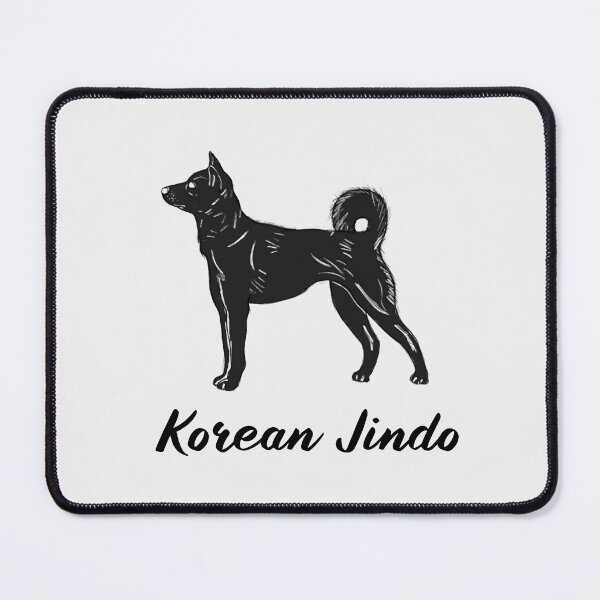 Item preview, Korean Jindo Dog Art Gift For Jindo Lovers designed and sold by JooArtPrints ★★★★★.