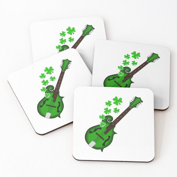 Item preview, St. Patrick's Day Mandolin Player Mandolinist Irish designed and sold by doodlerob.