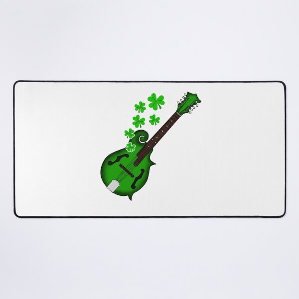 Item preview, St. Patrick's Day Mandolin Player Mandolinist Irish designed and sold by doodlerob.