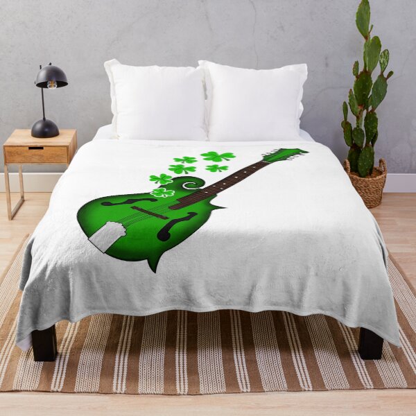 Item preview, St. Patrick's Day Mandolin Player Mandolinist Irish designed and sold by doodlerob.