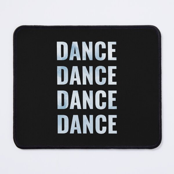 Item preview, Dance crazy slogan blue watercolor designed and sold by DanceDeck.