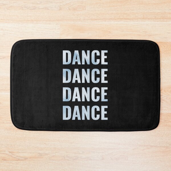 Item preview, Dance crazy slogan blue watercolor designed and sold by DanceDeck.