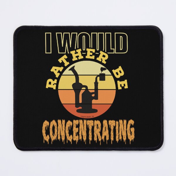 Item preview, Retro Vintage Sunset orange Dab Rig-I would rather be concentrating  designed and sold by YomeHayin.
