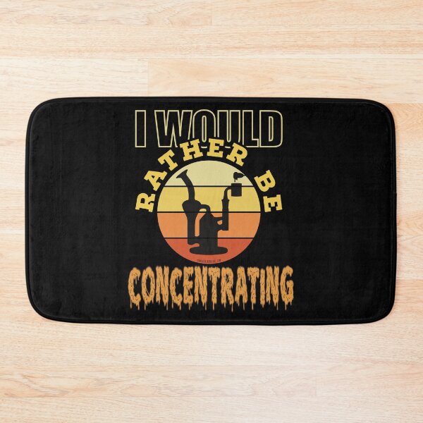 Item preview, Retro Vintage Sunset orange Dab Rig-I would rather be concentrating  designed and sold by YomeHayin.