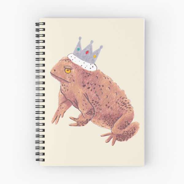 Item preview, Sebastian The Grumpy Toad Frog Prince designed and sold by Emma Carpenter.