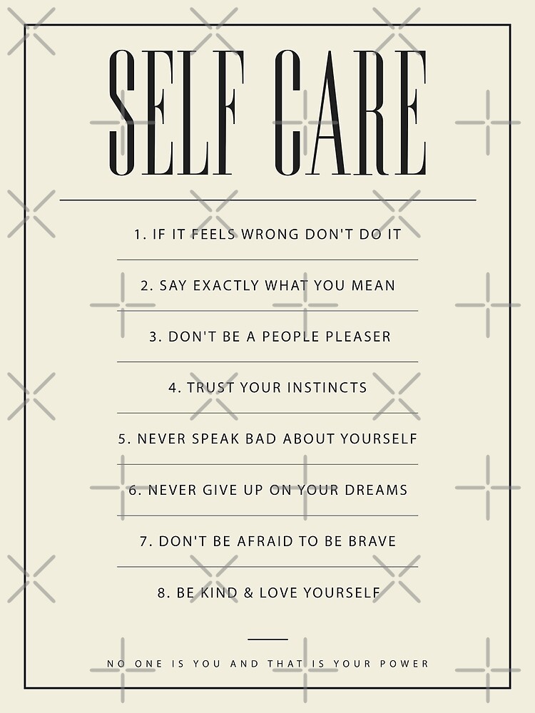 Self Care Women Love Inspirational Affirmation Quote Canvas Print for Sale  by SuccessHunters