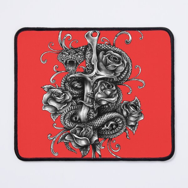 Item preview, Dagger Snake and Roses - Outsider designed and sold by Macspayne.