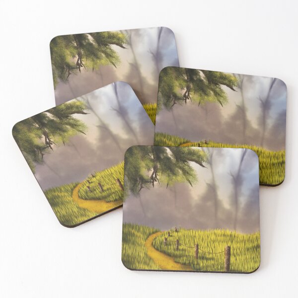 Item preview, Pintura de camino de verano designed and sold by SamPixelArtist.