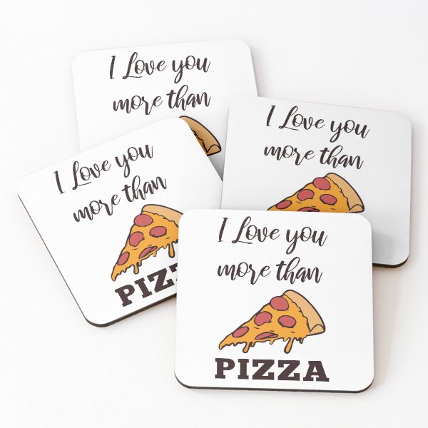 Item preview, I Love You More Than Pizza designed and sold by Dragan Kitic.