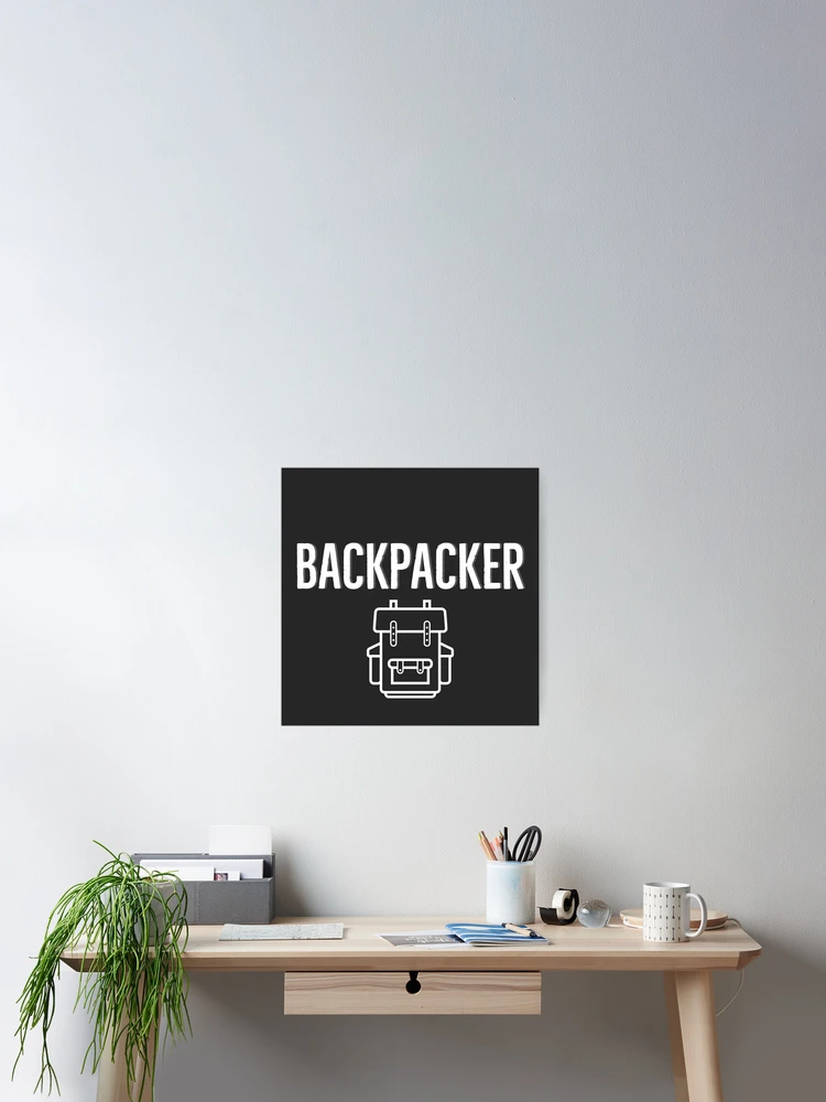 Thumbnail 2 of 3, Poster, Backpacker designed and sold by Rayner21.