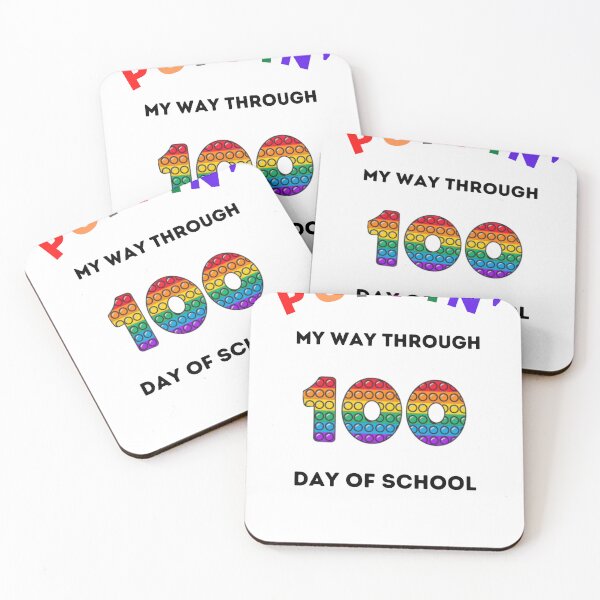 Item preview, Poppin' my way through 100 days of school SVG, 100 days of school SVG, 100th day of school SVG designed and sold by Elina4you.