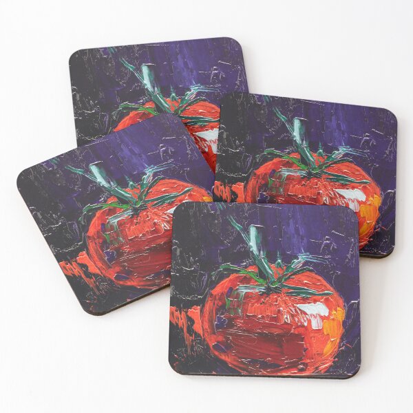 Item preview, Red Tomato Oil Painting Print designed and sold by NatalyMak.