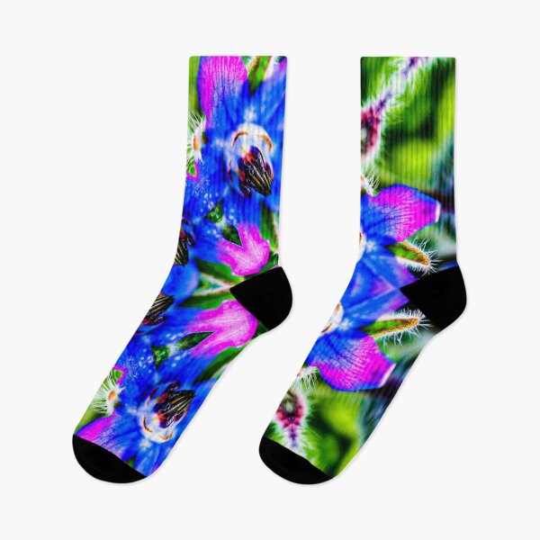Item preview, Delicious borage vegetable pattern. designed and sold by Patternflower.