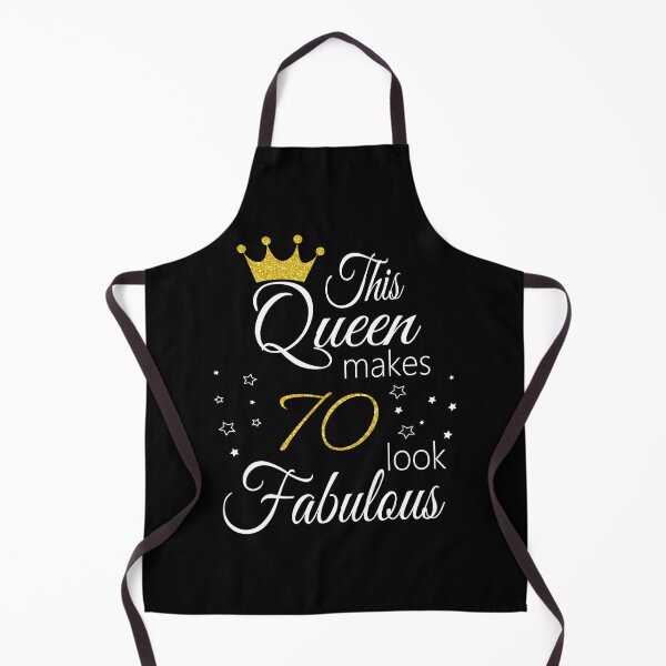 Item preview, This Queen Makes 70 Look Fabulous designed and sold by PeachesMommy.