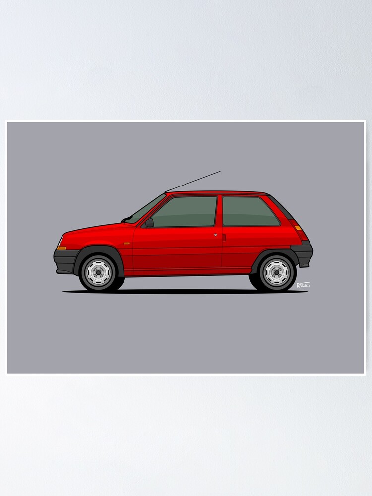 Renault 5 Alpine Red