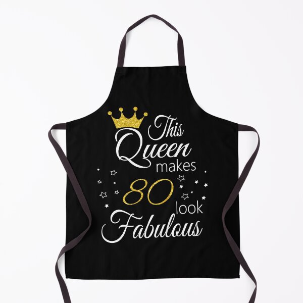 Item preview, This Queen Makes 80 Look Fabulous designed and sold by PeachesMommy.