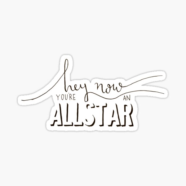 All star smash mouth qr code Sticker for Sale by julloo