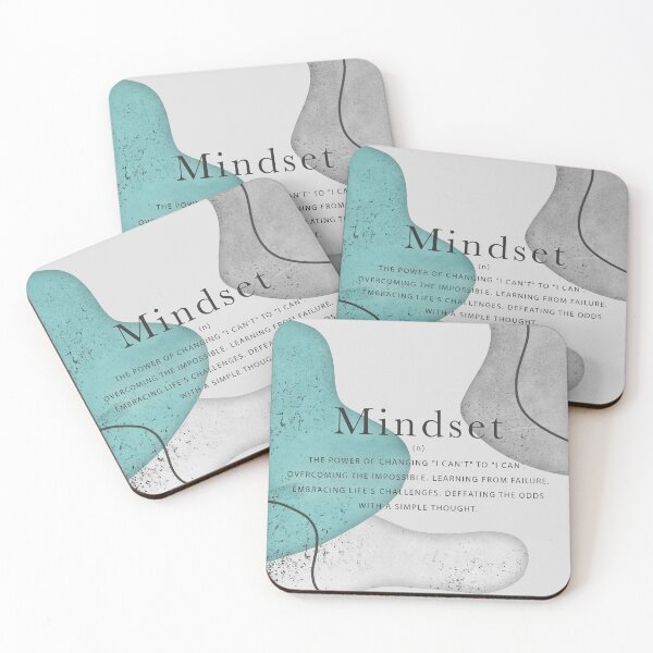 Item preview, Mindset Noun Inspirational Definition Mindfulness Art designed and sold by SuccessHunters.