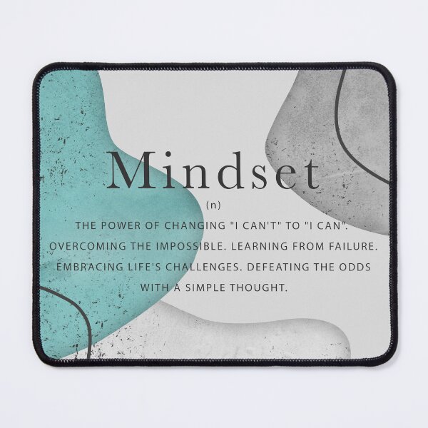Item preview, Mindset Noun Inspirational Definition Mindfulness Art designed and sold by SuccessHunters.