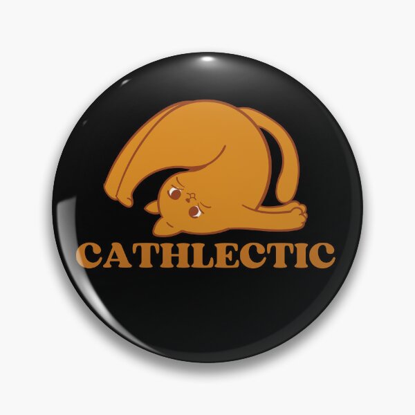 Item preview, CATHLETIC - Funny Cat Pictures with Captions and Cat Sayings designed and sold by FunnyCatsFam.