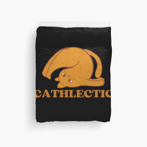 Item preview, CATHLETIC - Funny Cat Pictures with Captions and Cat Sayings designed and sold by FunnyCatsFam.