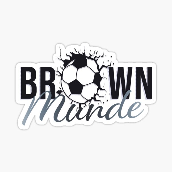 Item preview, Brown Munde Soccer designed and sold by DesiBoli.
