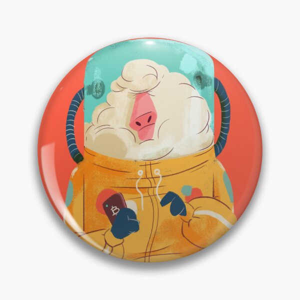 Item preview, B Sheep to the moon designed and sold by bSheepArt.