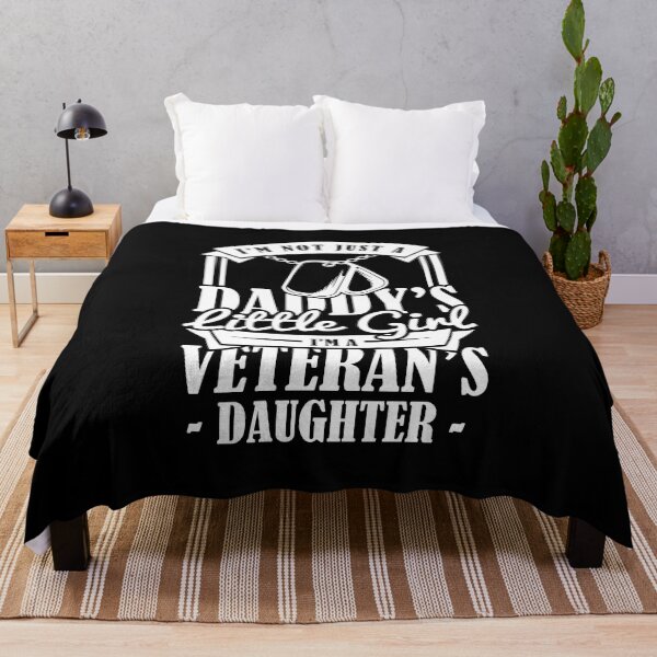 Item preview, I'm not just a daddy's little girl I'm a veteran's daughter designed and sold by Zexten.
