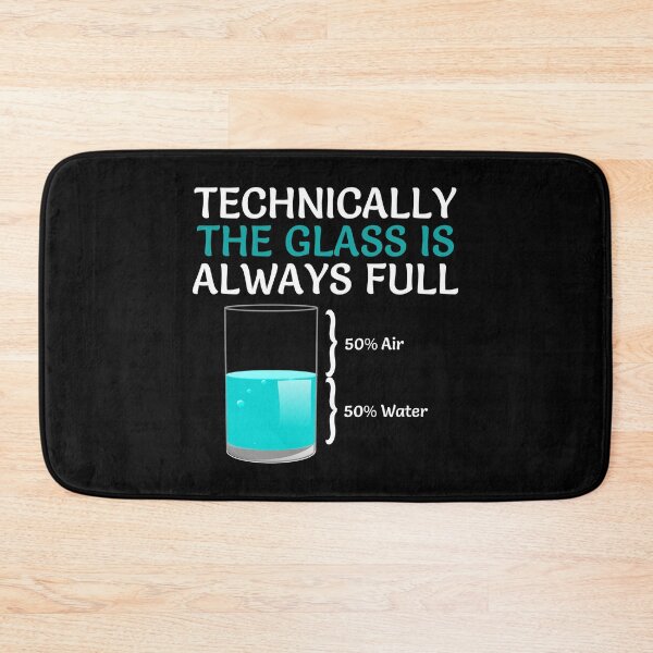 Item preview, The Glass Is Always Full designed and sold by edenmatt.