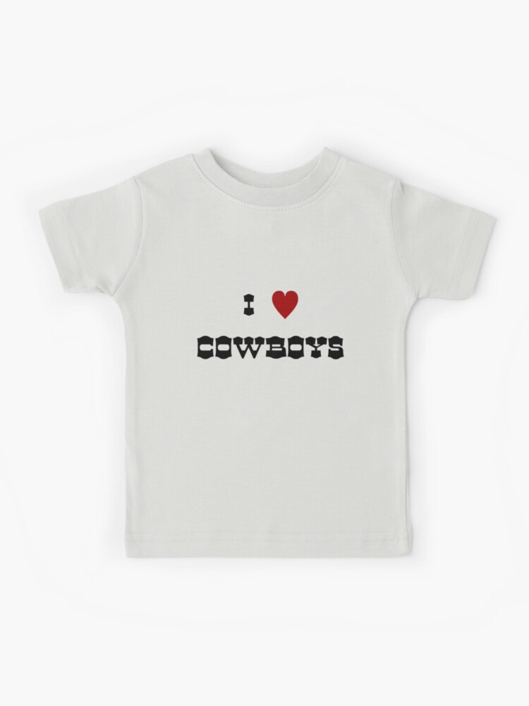 : I Love Cowboys Shirt - I Heart Cowboys Premium T-Shirt :  Clothing, Shoes & Jewelry