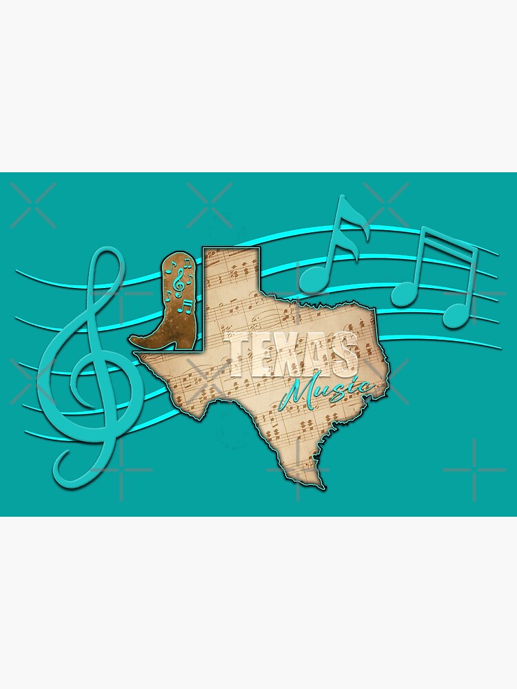 Texas Map Watercolor Note Cards Set of 10 with Envelopes Blank