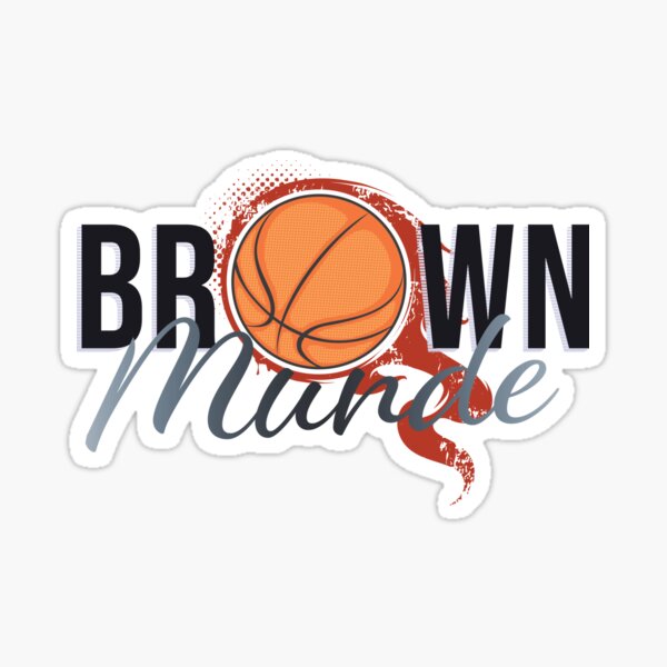 Item preview, Brown Munde Basketball designed and sold by DesiBoli.