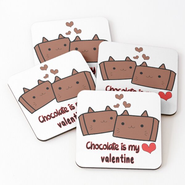 Item preview,  chocolate is my valentine designed and sold by arwaIB.