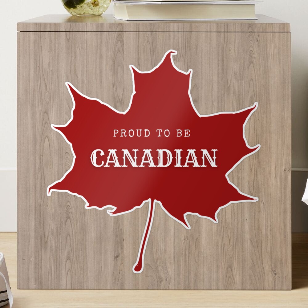 Kanada Ahorn Blatt Vintage Logo Modern' Sticker, image size:1000x1000