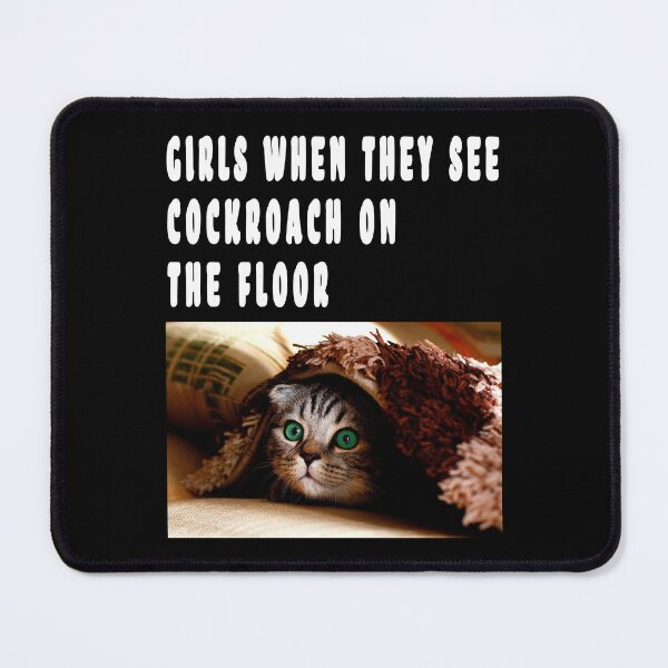 Item preview, GIRLS WHEN THEY SEE COCKROACH ON THE FLOOR . designed and sold by GOLDFAMILYSHOP.