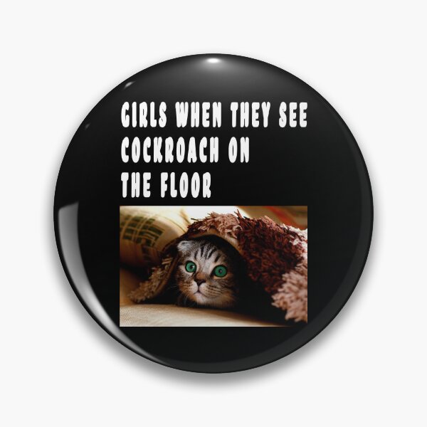 Item preview, GIRLS WHEN THEY SEE COCKROACH ON THE FLOOR . designed and sold by GOLDFAMILYSHOP.