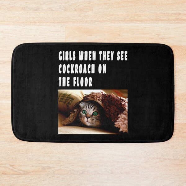 Item preview, GIRLS WHEN THEY SEE COCKROACH ON THE FLOOR . designed and sold by GOLDFAMILYSHOP.