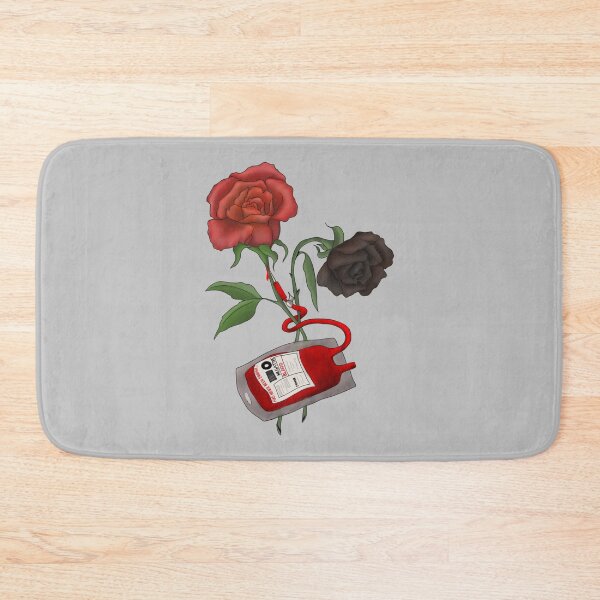 Item preview, Blood - Hidden Roses (Black Background)   designed and sold by ColorSpacePro.