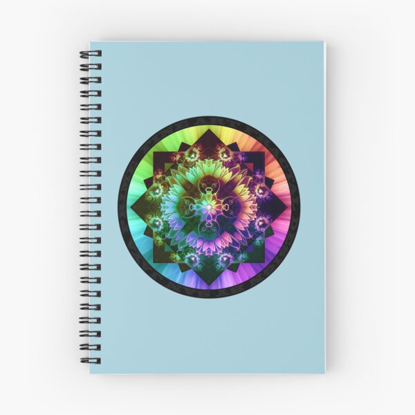Item preview, Fleur des Vents, Rainbow Fractal Flower of Winds   designed and sold by ColorSpacePro.